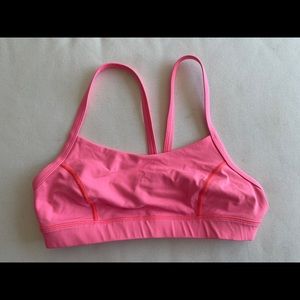 Lululemon sports bra size 8- pink